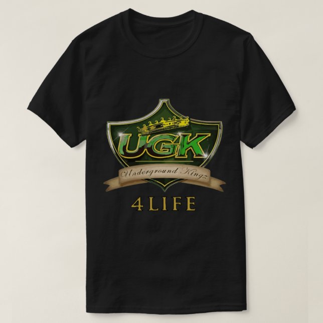 Camiseta Clássica do UGK 4 Life (Frente do Design)
