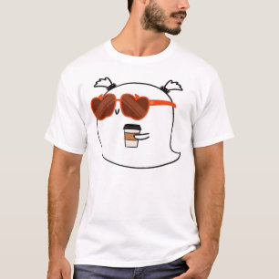 Camiseta Clássica Fantasma Fofo da Temporada Assus