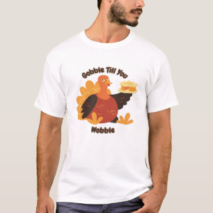 Camiseta Clássica Gobble Till You Wobble.png