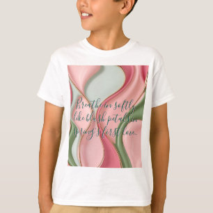 Camiseta clássica infantil com gráfico fashion