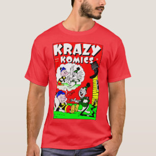 Camiseta Clássica Krazy Komics de 1940