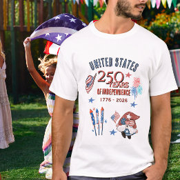 Camiseta Clássica Leve Gnome do 250º Aniversário d