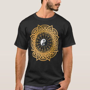 Camiseta Clássica Lotus Flor Mandala Yoga Meditação G