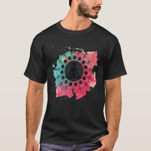 Camiseta Clássica Lotus Flor Mandala Yoga Meditação G