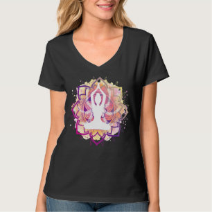 Camiseta Clássica Lotus Flor Mandala Yoga Meditação G