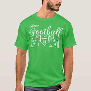 Camiseta Clássica Mãe Que É O Meu Menino Jersey Número (42)