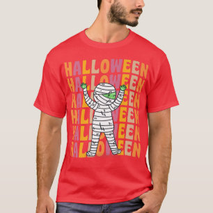 Camiseta Clássica múmia 70s 80s Estilo de Vintagem Retroati