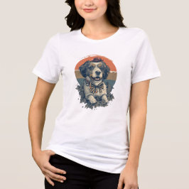 Camiseta Clássica para Amantes de Animais Antigos