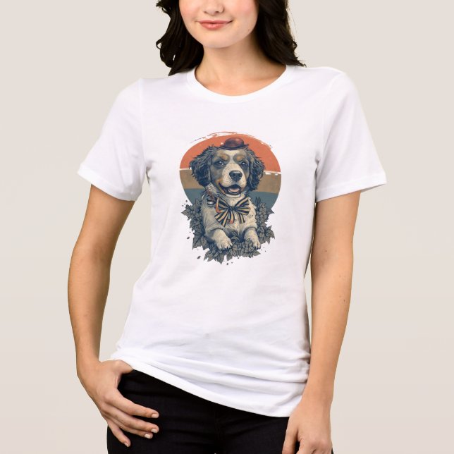 Camiseta Clássica para Amantes de Animais Antigos (Frente)