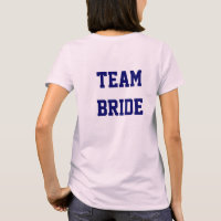 Camiseta Clássica para Damas de Honra Rosa