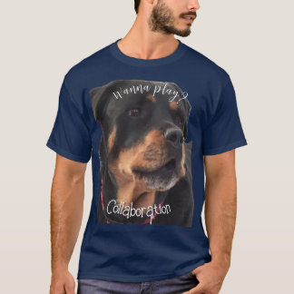 Camiseta Clássica Rottweiler Não Desista