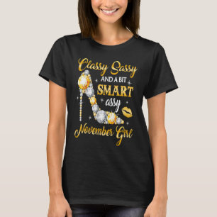 Camiseta Clássica Sassy E Uma Bela Bela Assy Novata