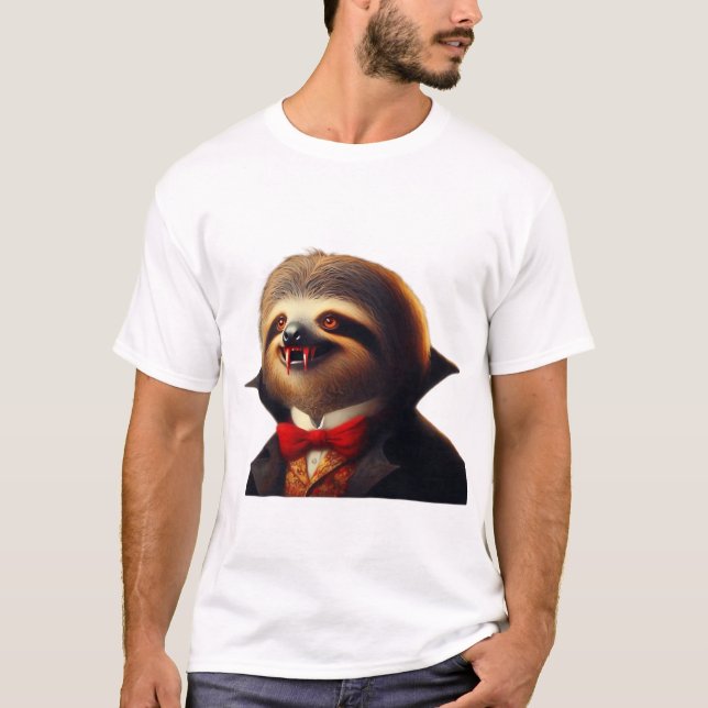 Camiseta Clássica Sloth Vampire (Frente)