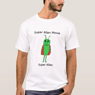 Camiseta Clássica Super Alien Movie Super Alien