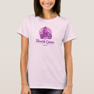 Camiseta Clássica Throttle Queen Feminina