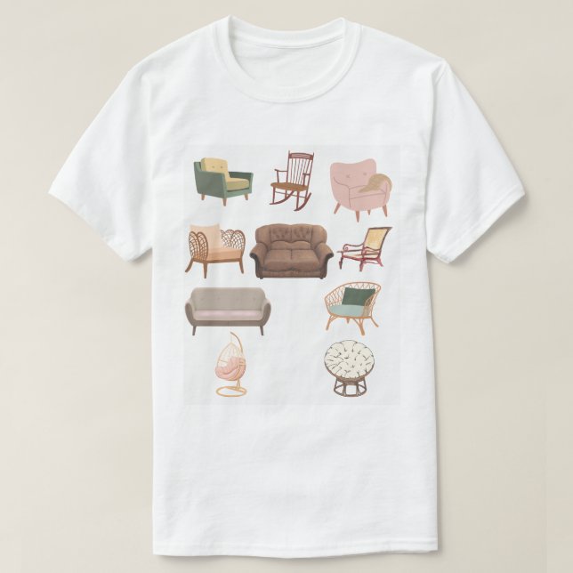 Camiseta Clássica Tshirt Estilo Urbano de Rua Gráf (Frente do Design)