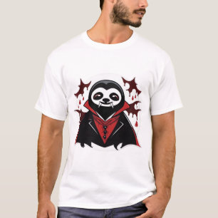 Camiseta Clássica vampiro preguiça_1