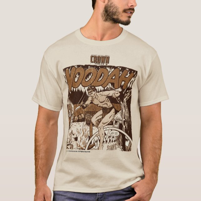 Camiseta clássica "VOODAH" de 1940 (Frente)
