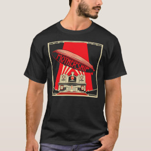 Camiseta Clássica Zeppelin Mothership T-Shirt Cl