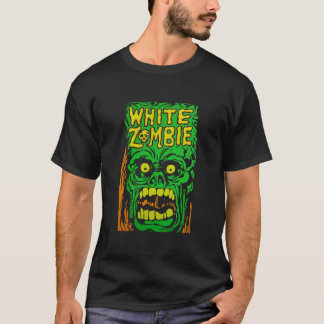 Camiseta Clássica Zombie Branca