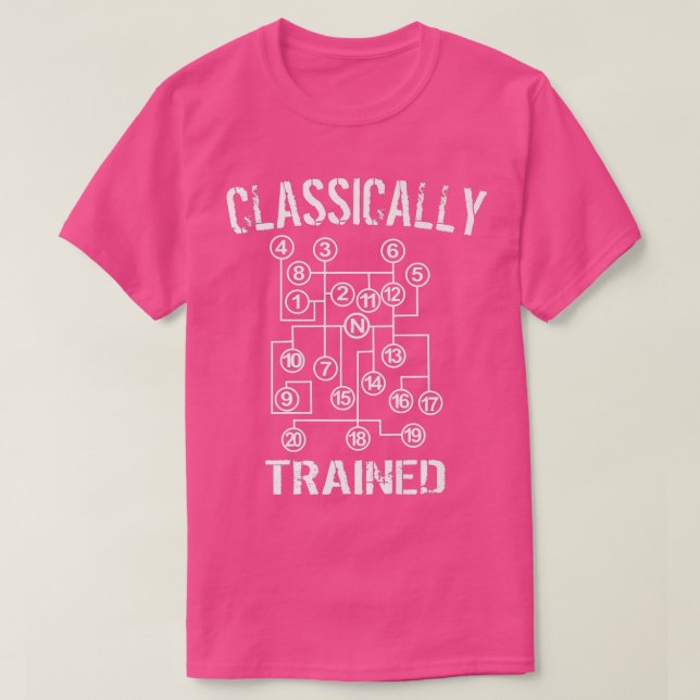 Camiseta Classically Trained Truck Driver 20 Gear Shift Pat (Frente do Design)