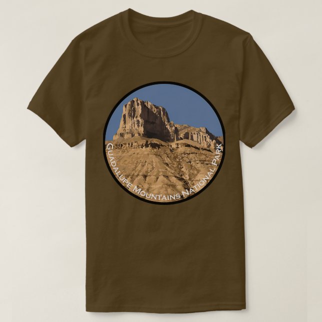 Camiseta ClassicCopy do Parque Nacional das Montanhas Guada (Frente do Design)