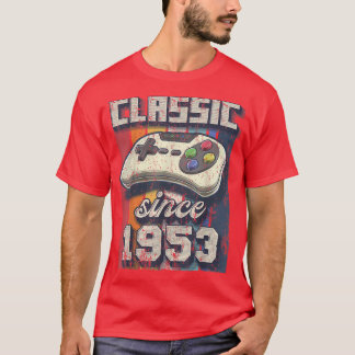 Camiseta Clássico 1953 69º Aniversário - Contro do Jogo de 