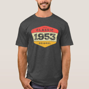 Camiseta Clássico 1953 - 70 Birthday Vintage