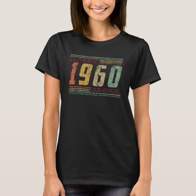 Camiseta Clássico 1960 - Vintage original (Frente)
