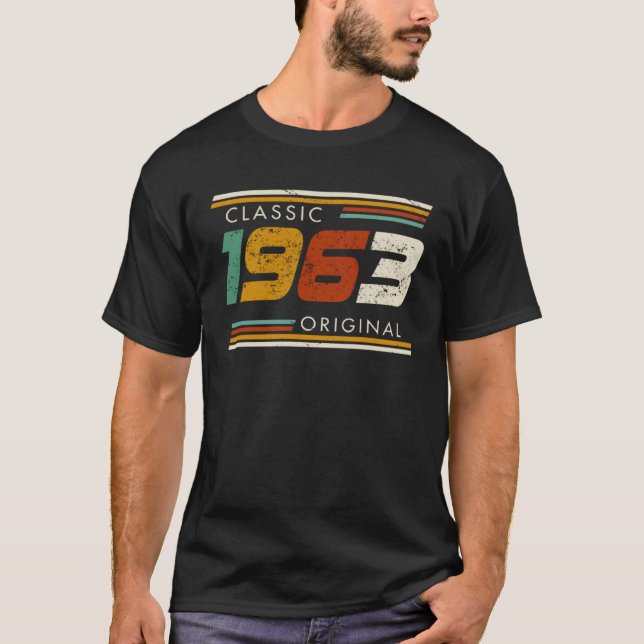Camiseta Clássico 1963 - Vintage original (Frente)