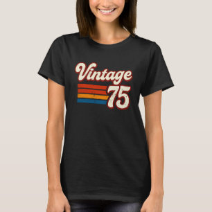 Camiseta Clássico 1975 Feito em 1975 50º Aniversário 50 Ano