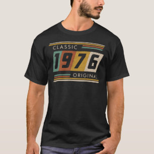 Camiseta Clássico 1976 Estilo Original de Verão