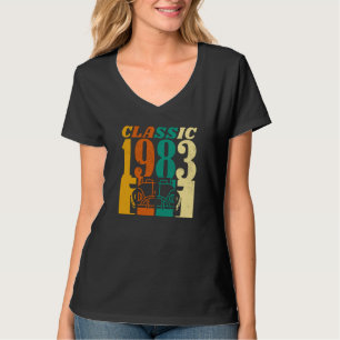 Camiseta Clássico 1983 42º Aniversário