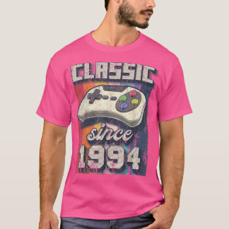 Camiseta Clássico 1994 28º Aniversário - Controle de Vídeo 