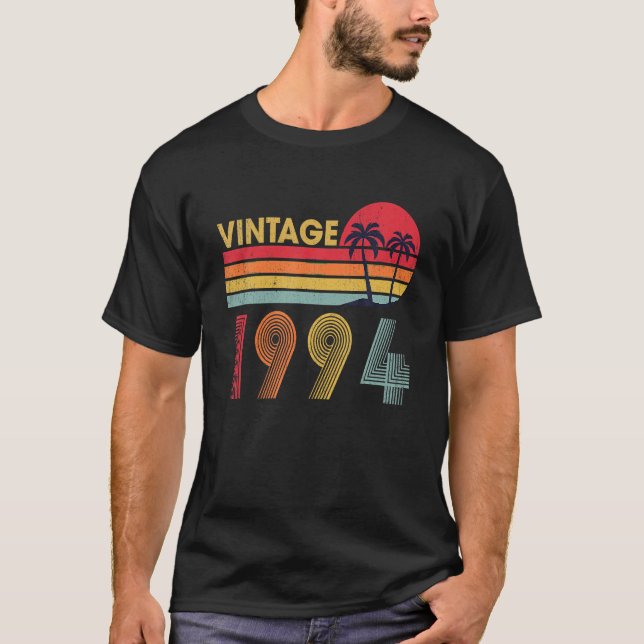 Camiseta Clássico 1994 30 Anos Rapazes e Raparigas 30º (Frente)