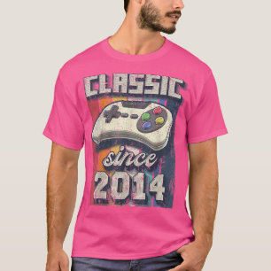 Camiseta Clássico 2014 8.º Aniversário do Controle de Vídeo