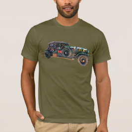 Camiseta Clássico - Abstrato de carro clássico inglês