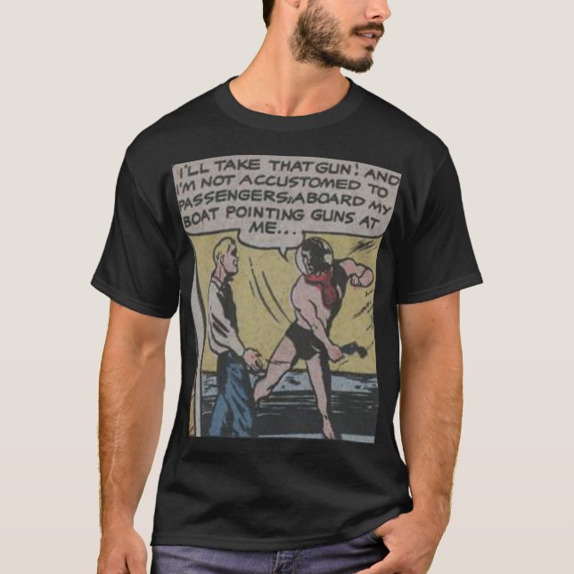 Camiseta Clássico Adventure Comic | Melhor presente para o  (Frente)