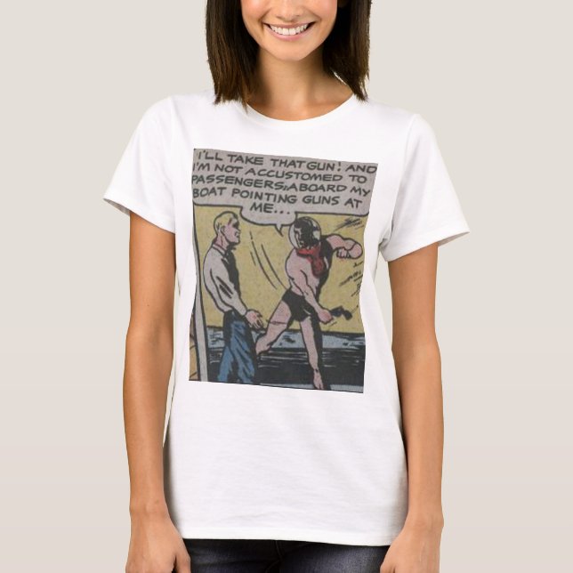 Camiseta Clássico Adventure Comic | Melhor presente para o  (Frente)
