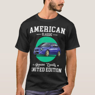 Camiseta clássico americano de qualidade genuína edição lim