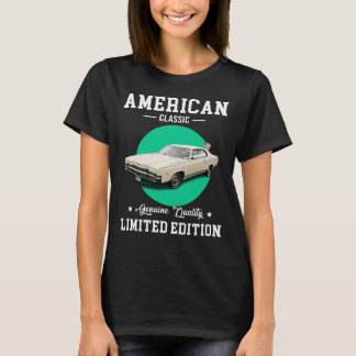 Camiseta clássico americano genuíno qualidade edição limita