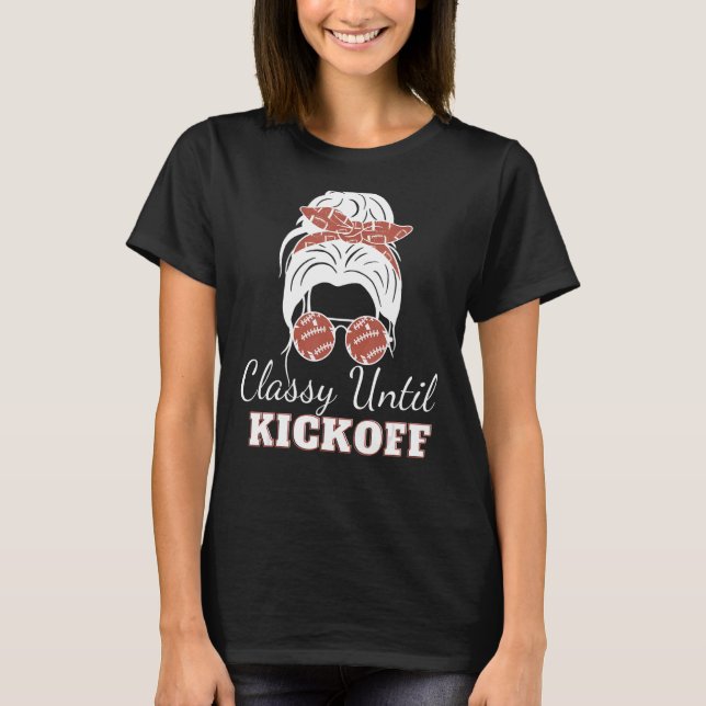 Camiseta Clássico até Jogo Americano de Futebol D (Frente)