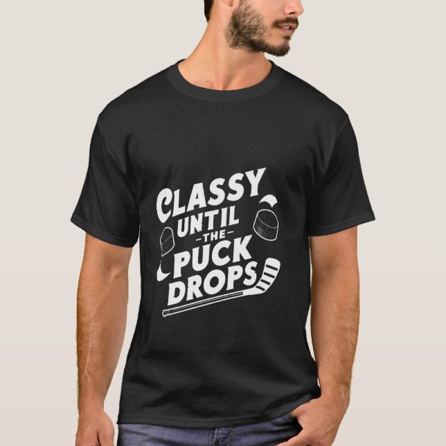 Camiseta Clássico Até O Pinto Cair. (Frente)