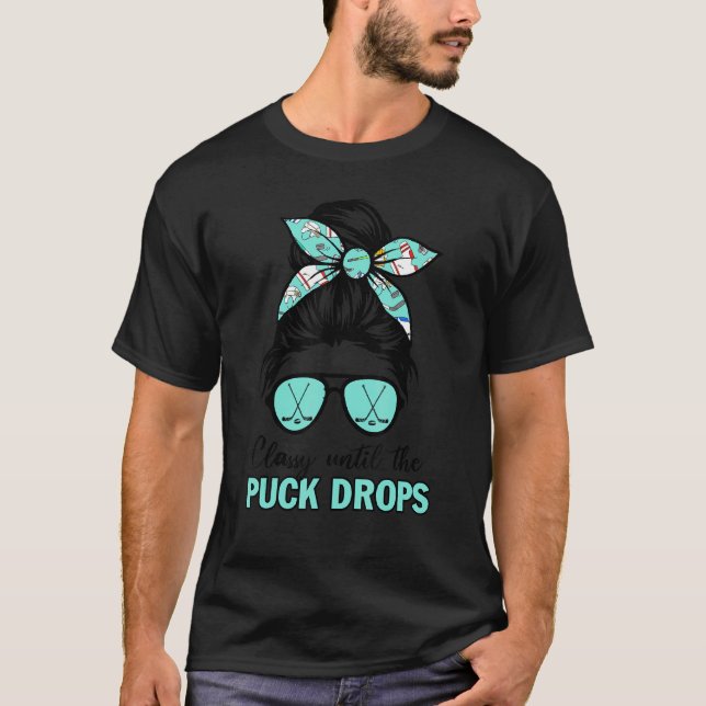 Camiseta Clássico Até Que O Pato Largue Os Óculos De Cabelo (Frente)