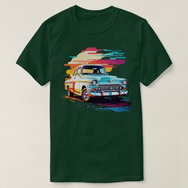 Camiseta Clássico Chevy 1 (Frente do Design)