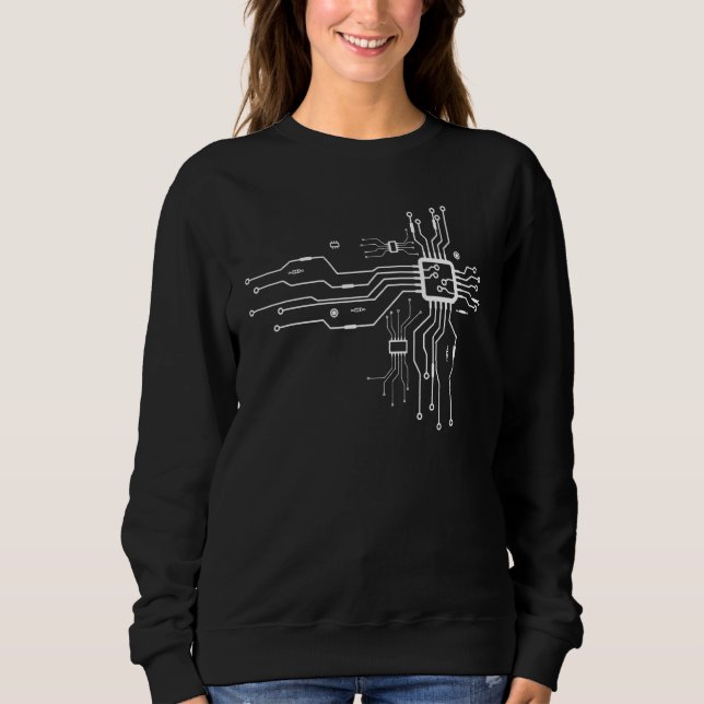 Camiseta Clássico: Cpu Mens De Computador Legal Gr (Frente)