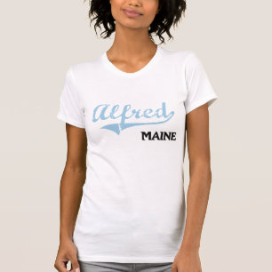 Camiseta Clássico da cidade de Alfred Maine