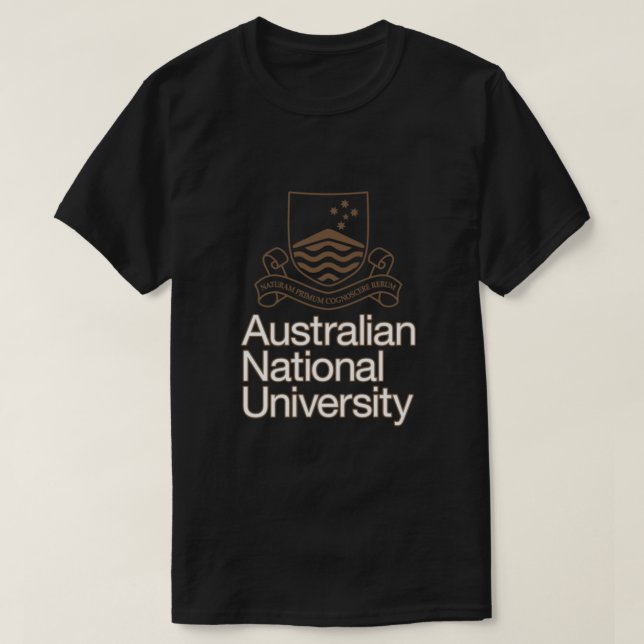 Camiseta Clássico da Universidade Nacional Australiana (Frente do Design)