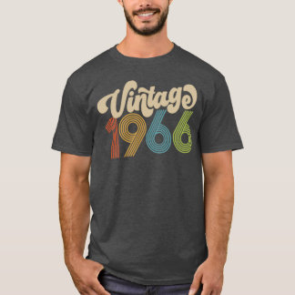 Camiseta Clássico de 1966 Retro, 60º Aniversário, 60º Anive