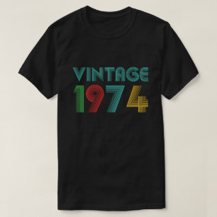 Camiseta Clássico de 1974, Presente de 50º Aniversário